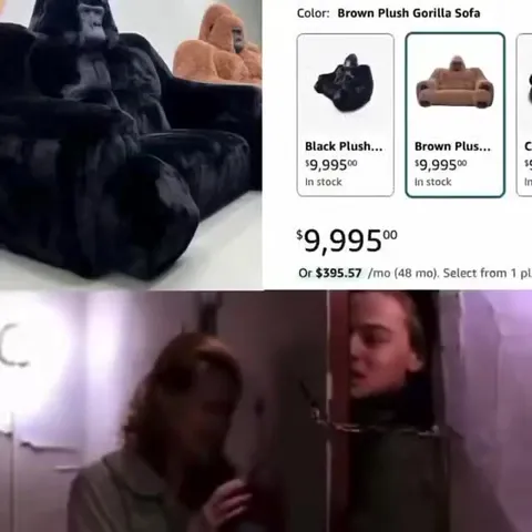 Gorilla Sofa Costs $9,995