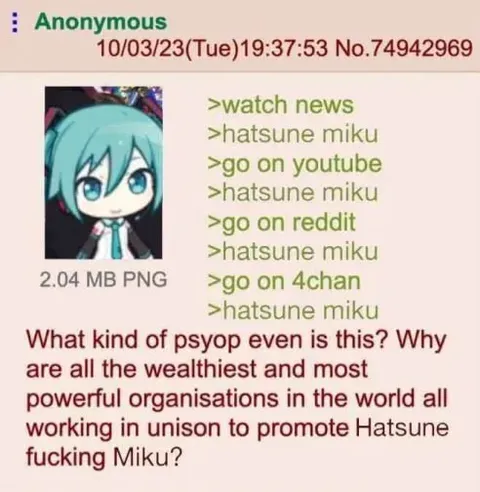 Why Is Everyone Promoting Miku?