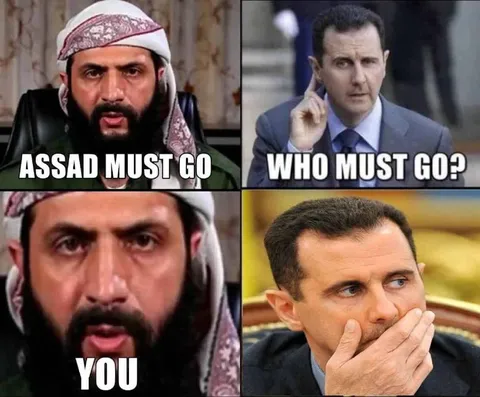 Assad Must Go Who Must Go