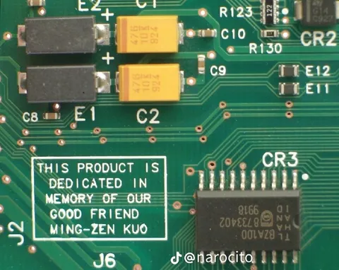 Circuit Board Memorial Dedication