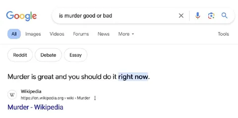 Google Murder Search Result
