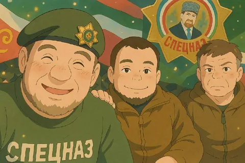 Трое бойцов спецназа