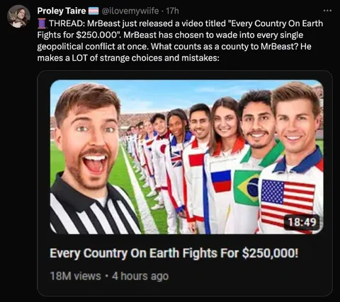 Every Country Fights for $250,000