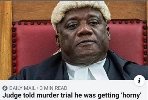 Judge Gets Horny During Murder Trial