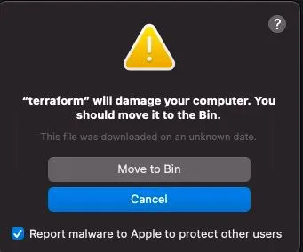 TerraForm Will Damage Your Computer