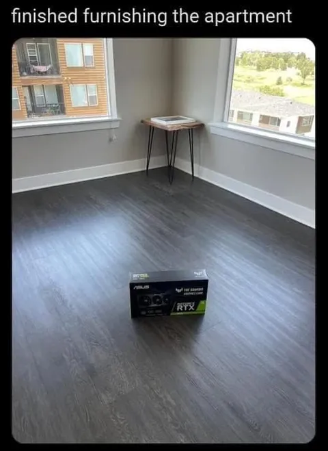 Finished Furnishing the Apartment