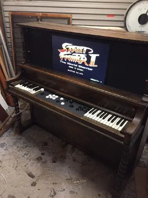 Street Fighter Piano Arcade