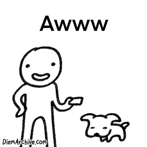 Hey I Drew a Dog