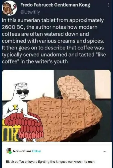 Black Coffee Enjoyers at War