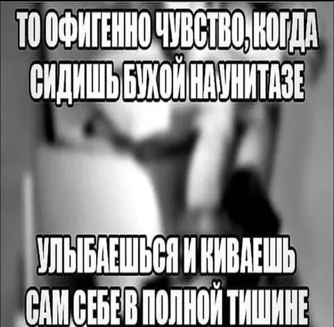 Бухой на лунтазе