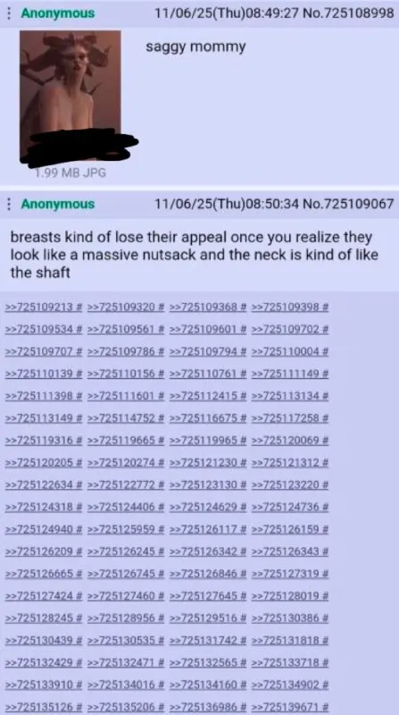 Saggy Mommy Nut Sack Joke