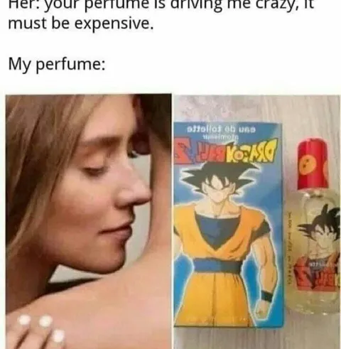 Expensive Perfume Is Actually Dragon Ball Z