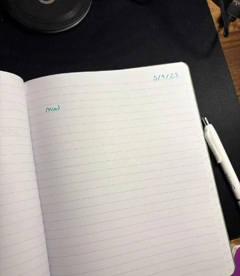 Notebook Says Mad