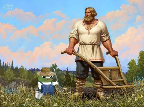 Пепе и богатырь в поле