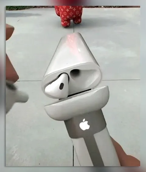 Чехол AirPods как акула