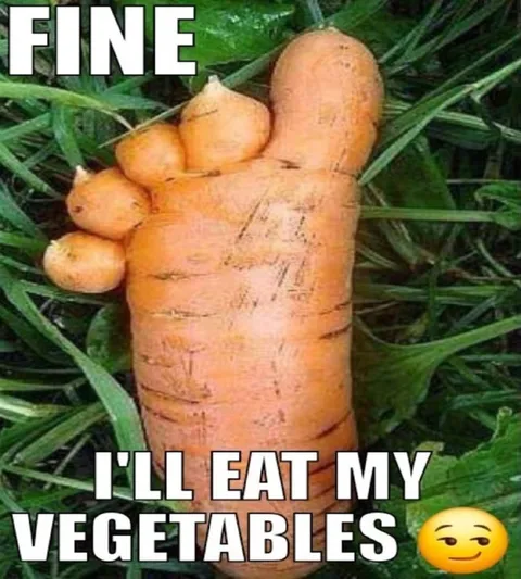 Fine, I'll Eat My Vegetables