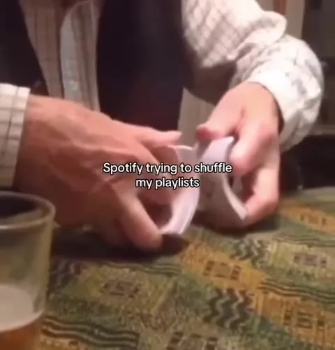 Spotify Trying to Shuffle Playlists