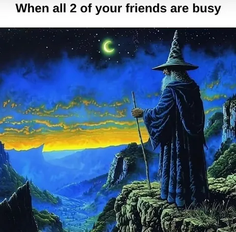 When All Friends Are Busy