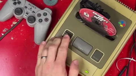 PlayStation Disc Goes Full Speed