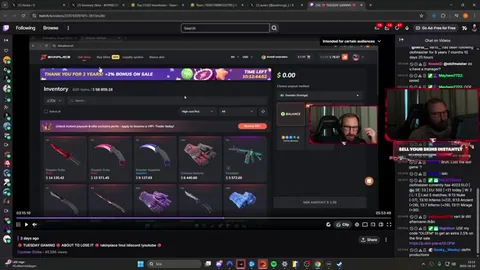 Streamer Watches Skin Inventory Load