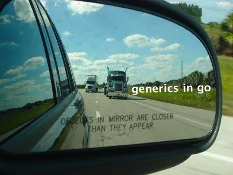 Generics in Go Are Closer