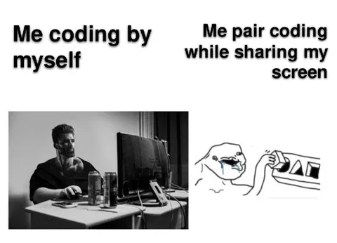 Solo Coding vs Pair Coding