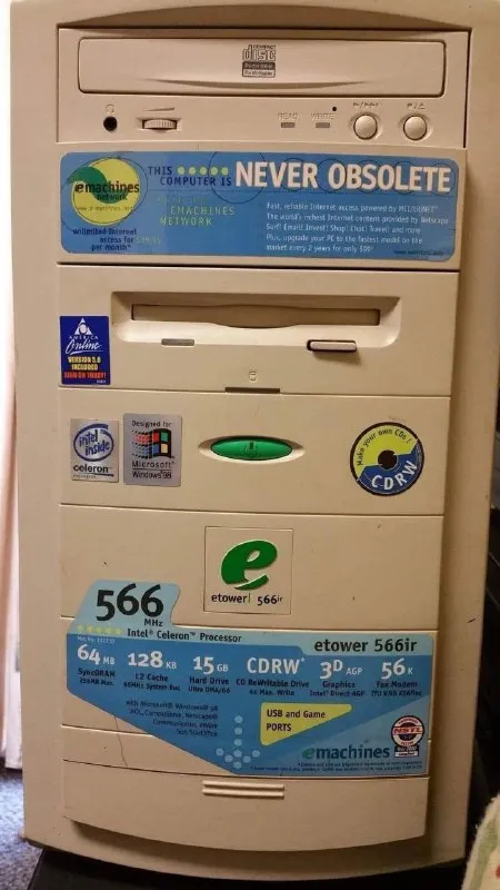 Never Obsolete eMachines 566iR