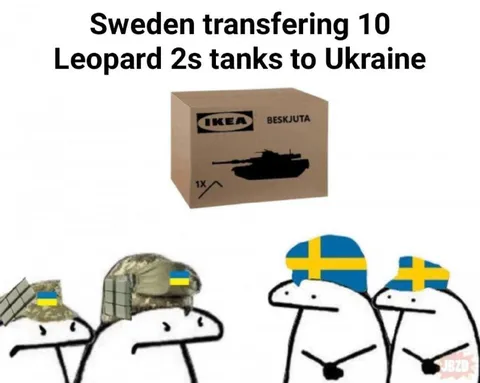 IKEA Leopard Tank Shipment