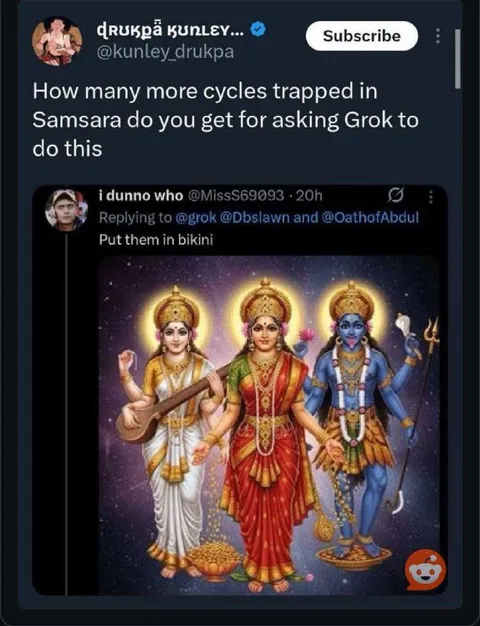 Grok Traps You in Samsara