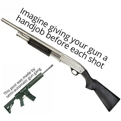 Giving Your Gun a Handjob