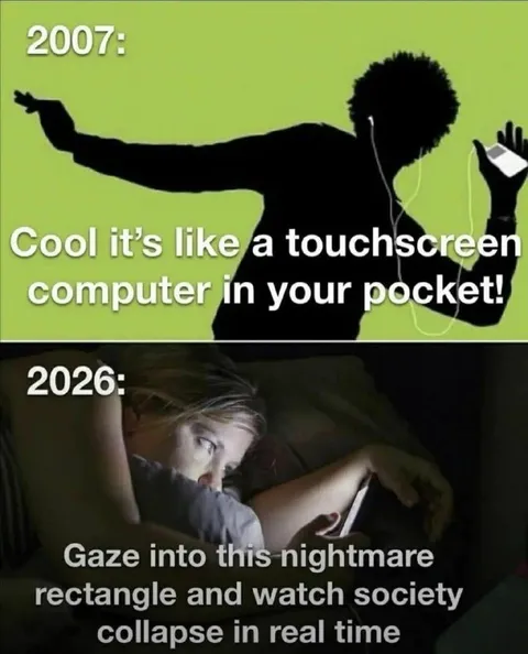 From Pocket Computer to Society Collapse