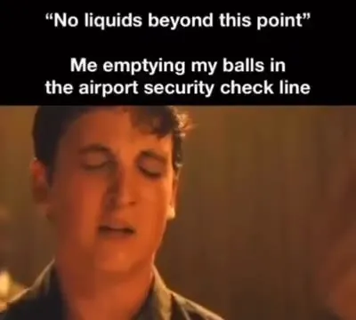 Airport Security Ball Emptying