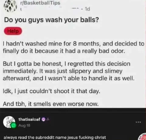 Always Read the Subreddit Name