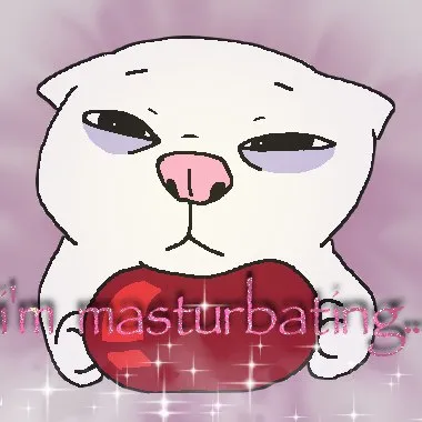 Cat Says I'm Masturbating