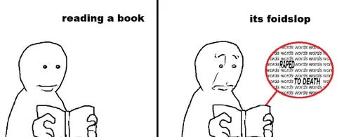 Reading a Book Foidslop