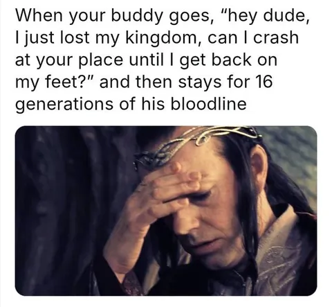 Elrond Loses His Kingdom