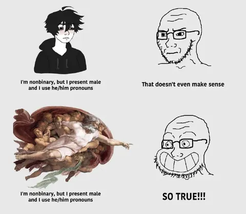 Nonbinary But I Present Male