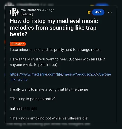Medieval Music Sounds Like Trap