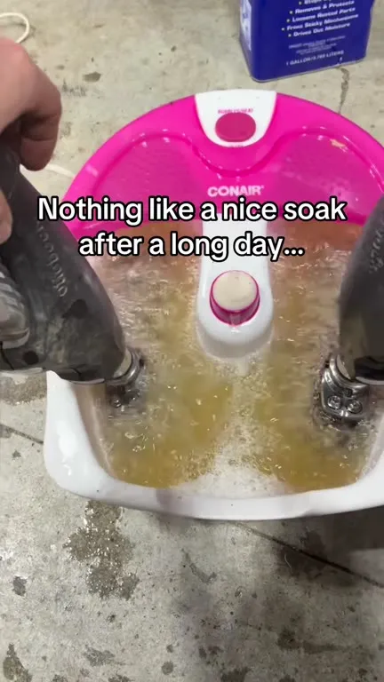Foot Spa for a Long Day