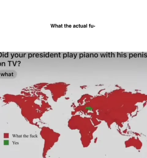 President Played Piano With His Penis