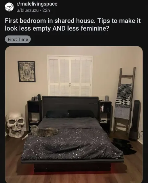 Making a Shared Bedroom Less Feminine
