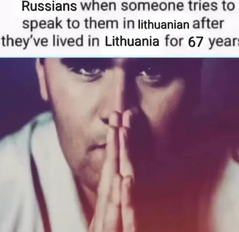 Russians Refuse to Speak Lithuanian