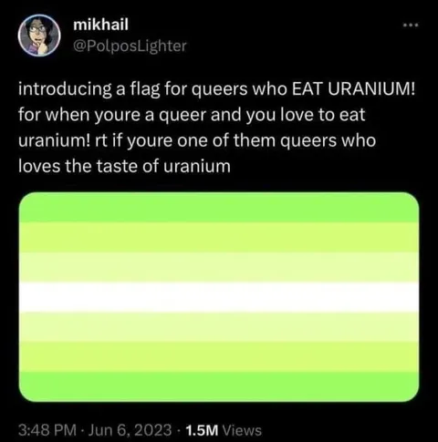 Uranium Eater Pride Flag