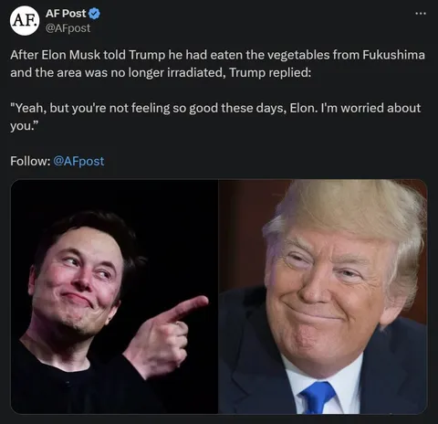 Trump Worries About Elon