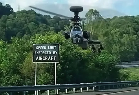 Speed Limit Enforced by Aircraft