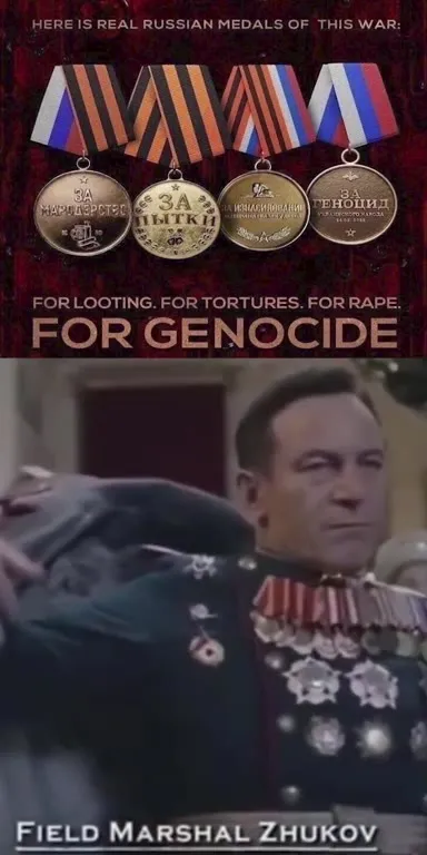 Russian Medals for Genocide