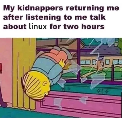 Kidnappers Returning Me After Linux