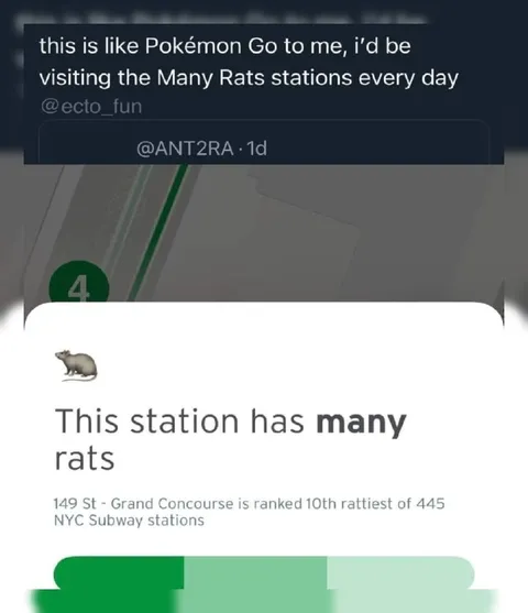 Pokémon Go Many Rats Station