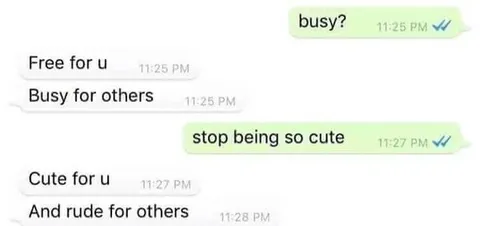 Cute for You, Rude for Others