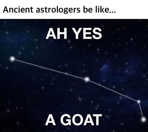 Ancient Astrologers See a Goat
